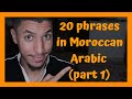 Moroccan Arabic: 20 most common phrases (2020)