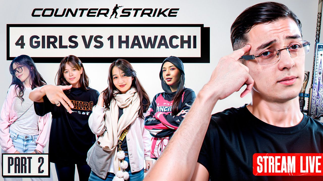 1VS4 GIRLS AND 3 GLOVES CRAFT LETS GO !!