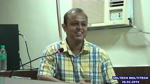 VELTECH MULTITECH DEPT OF ECE GUEST LECTURE - 26.02.2019