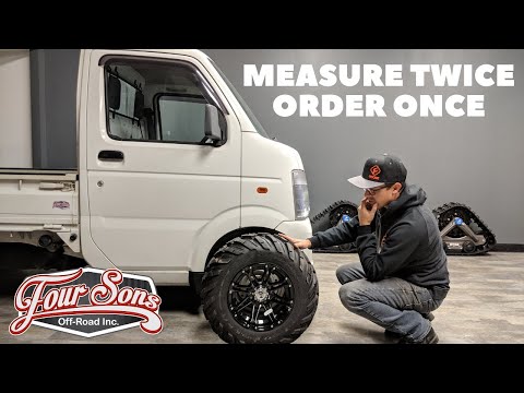 What Tires and Rims Fit on a Mini Truck? (Check out our channel for videos of ATV tires on Trucks)