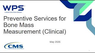 Preventive Services for Bone Mass Measurement (Clinical)