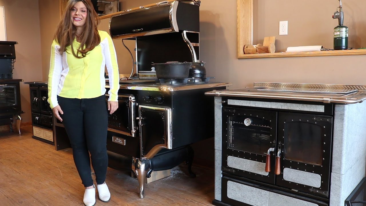 Showroom Wood Burning Cookstoves and Prices - YouTube