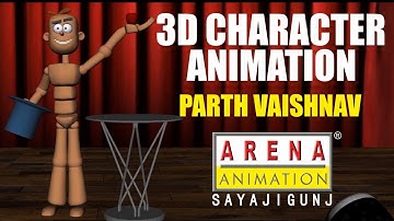 3d Character Animation Sequence Created by Parth Vaishnav  - Arena Animation Sayajigunj