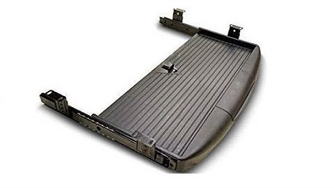My Under Desk Computer Keyboard Tray, Shelf, Sliding Drawer, Complete Kit In Black Review