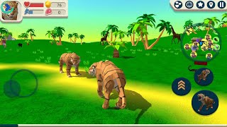 Tiger Simulator 3D (By CyberGoldFinch) Android Gameplay HD screenshot 4