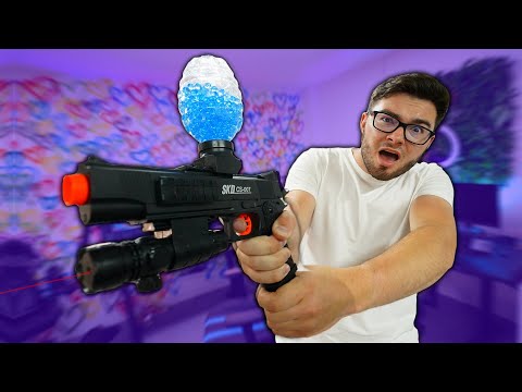 JE TESTE UN PISTOLET A ORBEEZ ! (incroyable) 