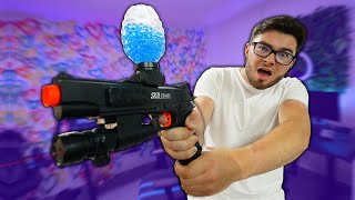 JE TESTE UN PISTOLET A ORBEEZ ! (incroyable)