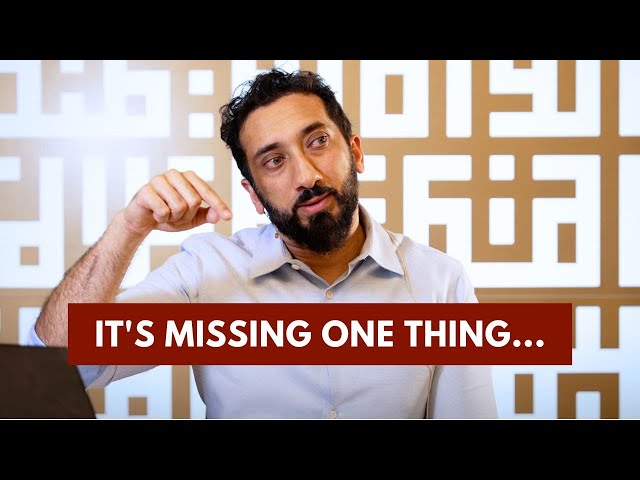 Does 'Manifesting' Exist in Islam? - Q&A 1 with Nouman Ali Khan class=