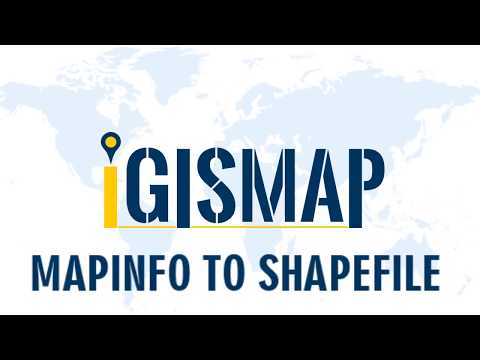 Convert MID, Mapinfo, MIF, TAB to SHP Esri Shapefile - Free Online GIS Converter