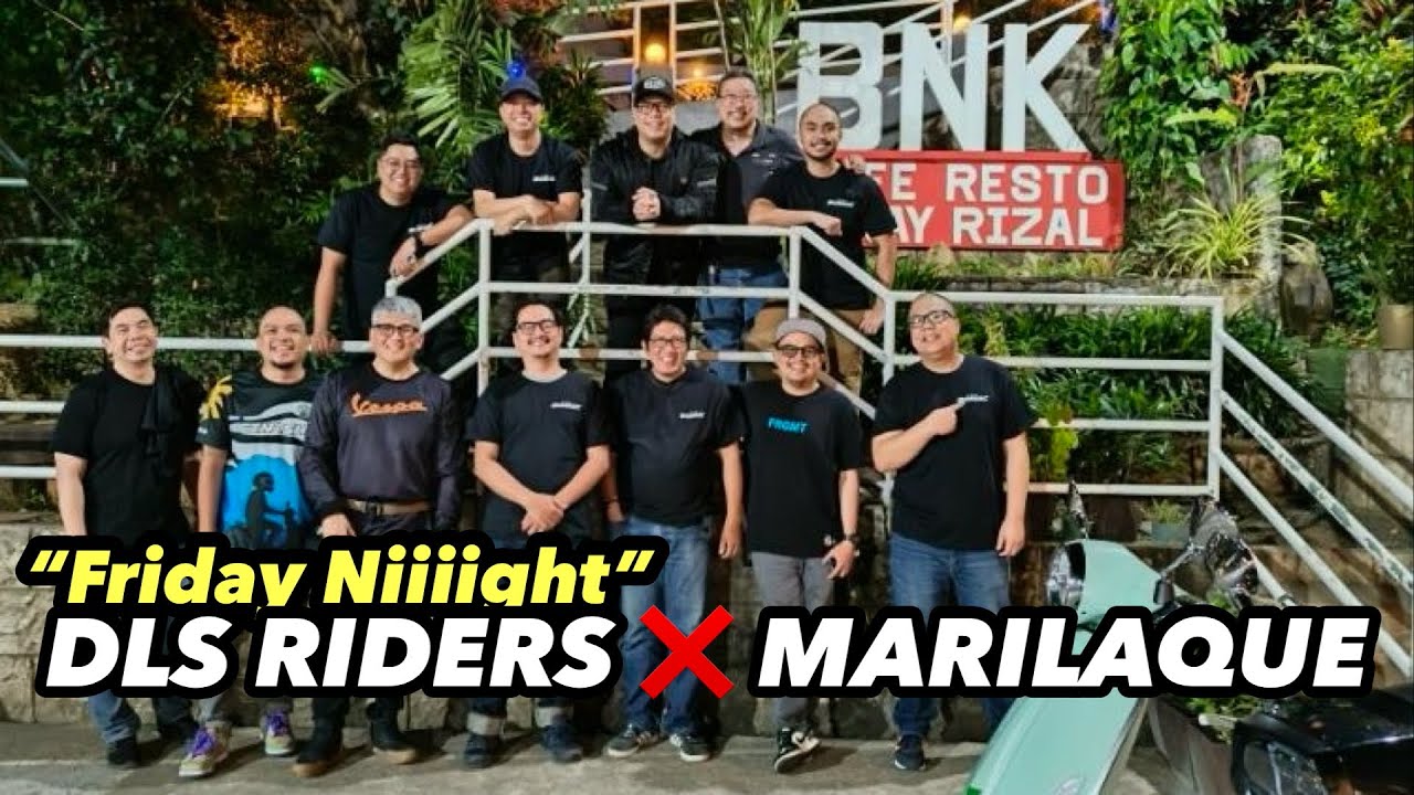 Bomac Vlogs | Vespa X Marilaque Ride | DLS Friday Night