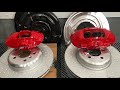 BMW F30 335 X-Drive M Performance Big Brake Install