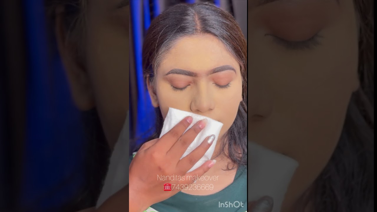 Waterproof makeup tutorial #shortvideo #bridelmakup #makeup