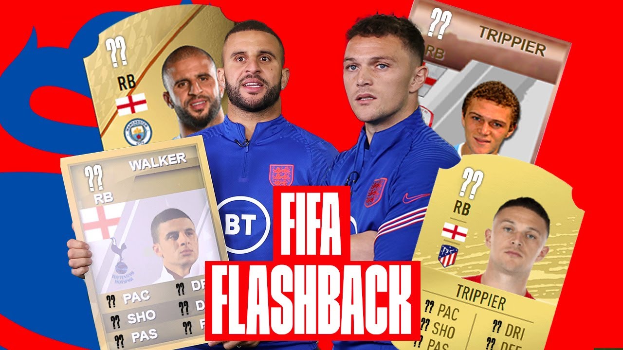 "That's When I Had Hair" 💇🏽‍♂‍😂 | Walker & Trippier | FIFA Flashback.