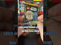 Most LEGO fans never saw these… LEGO trading cards. Pack opening 👀 Star Wars Series 1 (2018)