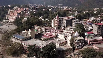 Drone Dreaming :  Rishikesh  (Northern India) by DJI Mavic Pro 1080 Full HD