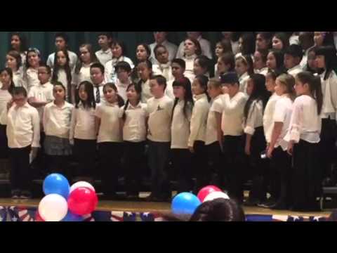 PS 209 celebrating America chorus