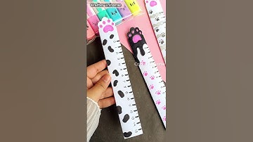 DIY Paw Ruler / DIY Paper Scale #shorts