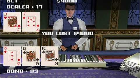 The World Is Not Enough (PS1) - Score mechanics and high scores (480p)