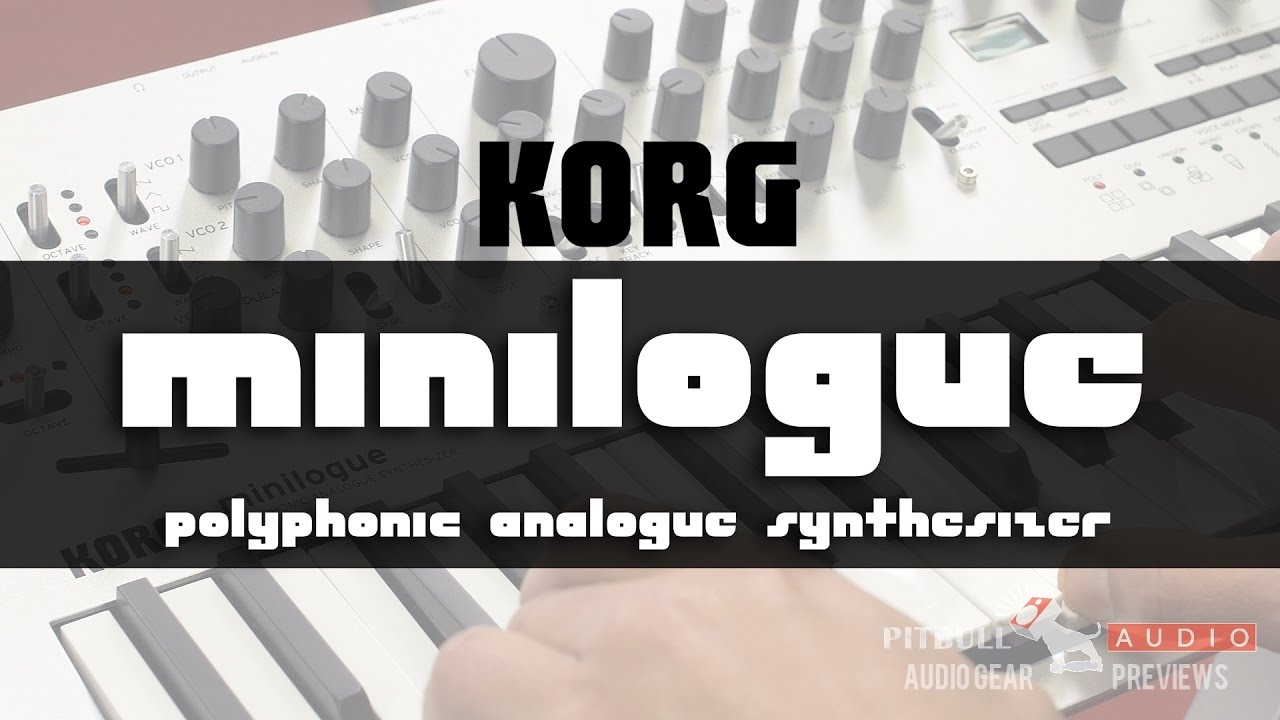 Korg Minilogue featured Pitbull Audio Gear Preview powered by EnterTalk Radio