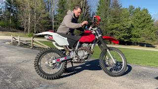 XRs Only Exhaust Sound  2002 XR250R