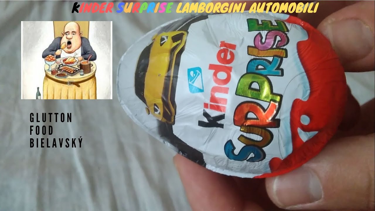 Lamborghini kinder surprise