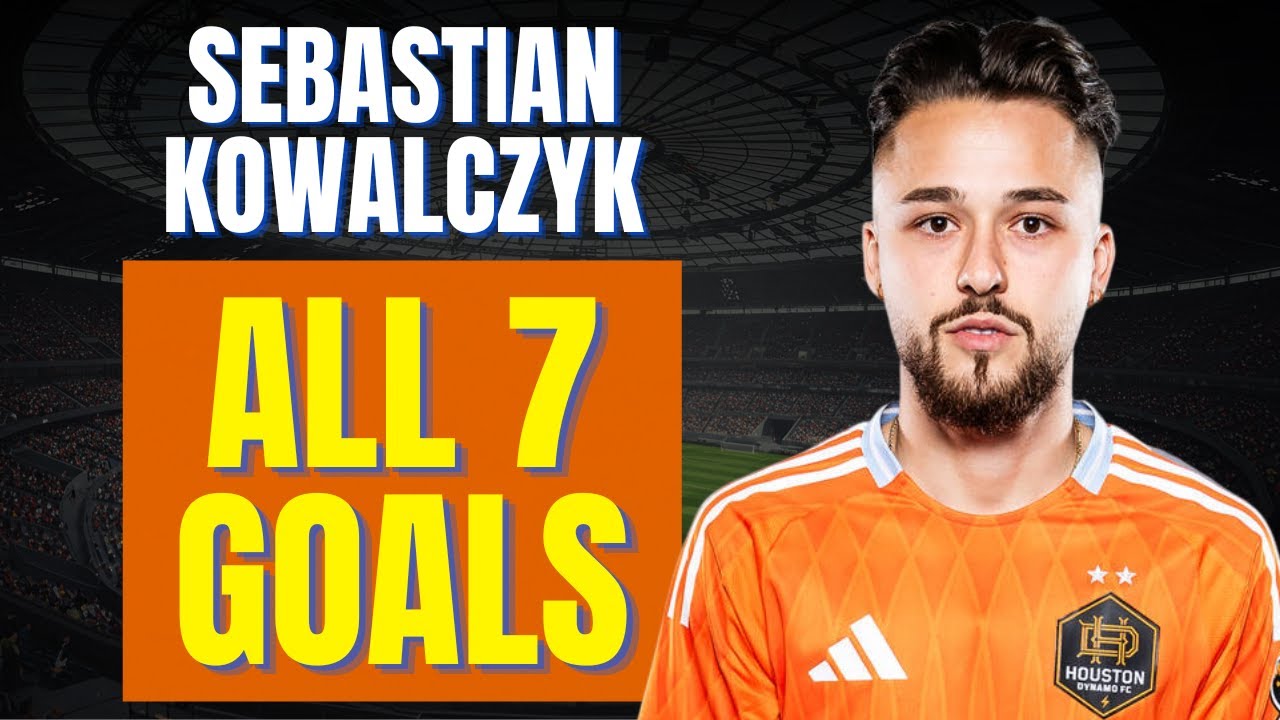 Sebastian Kowalczyk - ALL 7 GOALS FOR HOUSTON DYNAMO | Skills & Highlights