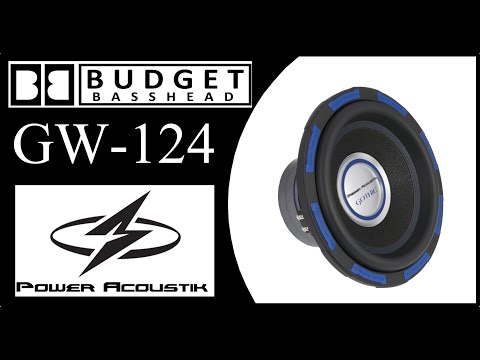 Walmart Subwoofer: Power Acoustik GW 124 - Unboxing