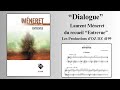 Dialogue - Laurent Méneret - Les Productions d'OZ