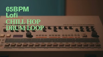 Free Drum Loop -Chill Hop Drum Loop - Groovy 65 BPM LOFI Drum Loop