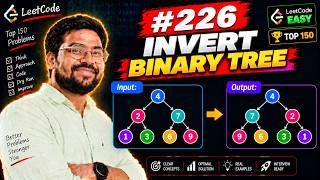 Invert Binary Tree 🌳 | LeetCode 226 | Top 150 | Java | DSA Coding Interview