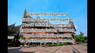 Tagamang Batinggakan - Boy Shandy || lirik lagu Minang