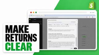 How to Set Up Return Policies in Shopify (Protect Buyer Trust)