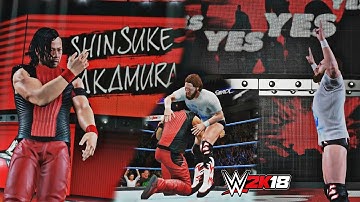 WWE 2K18: Heel Shinsuke Nakamura & Daniel Bryan SD Live 2018 Updated (Entrance GFX & Attire PC Mods)