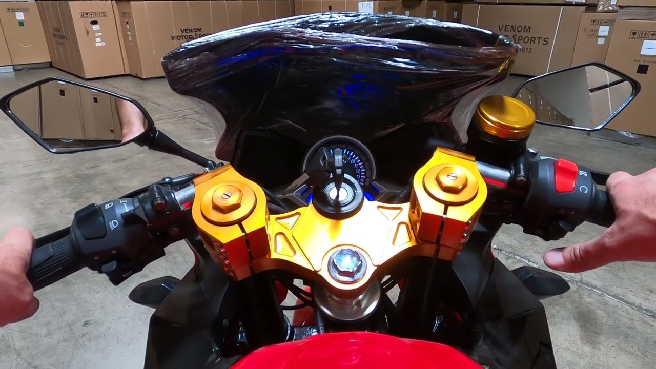 Venom x22R 250cc Motorcycle: Walk Around and Riding Video | Venom Motorsports