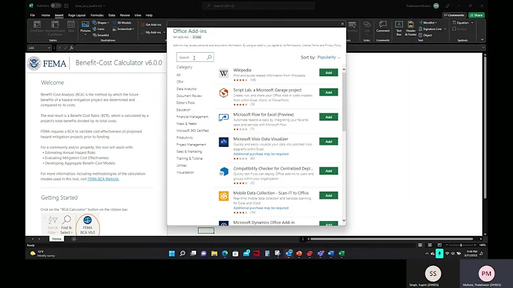 Benefit Cost Analysis (BCA) Tutorial – How to Access the BCA Toolkit