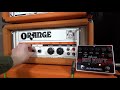 Orange OR120 Amp EHX Deluxe Big Muff Fuzz Demo Sludge Doom Stoner