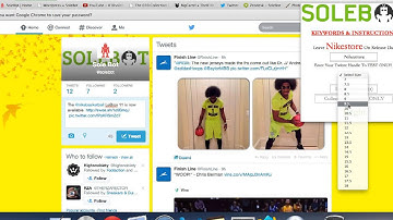 Nike + Twitter Bot - Nike.com AddToCart + Twitter API BOT