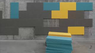 ECHOJAZZ EchoBrick® | Acoustic Mosaic Wall Tiles