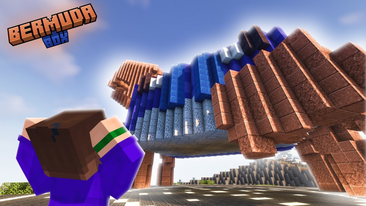 Я построил Статую КРАБА в Майнкрафт | Bermuda BOX