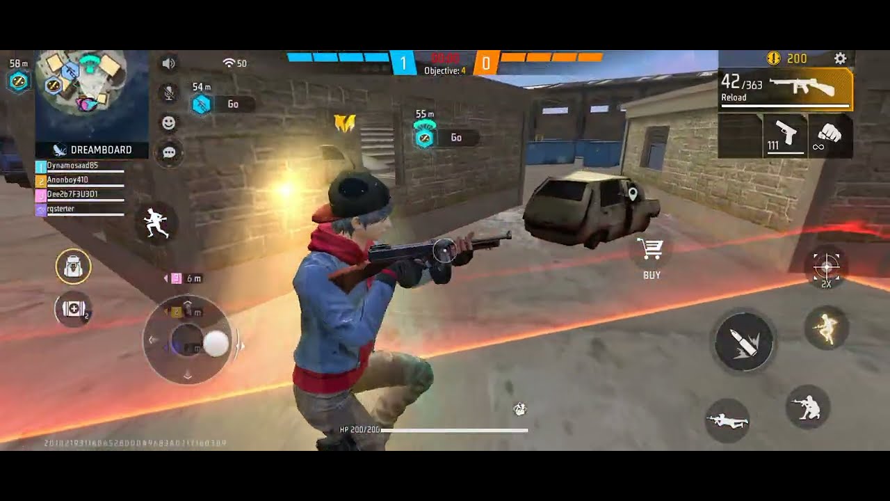 Free fire max game play noob and pro 