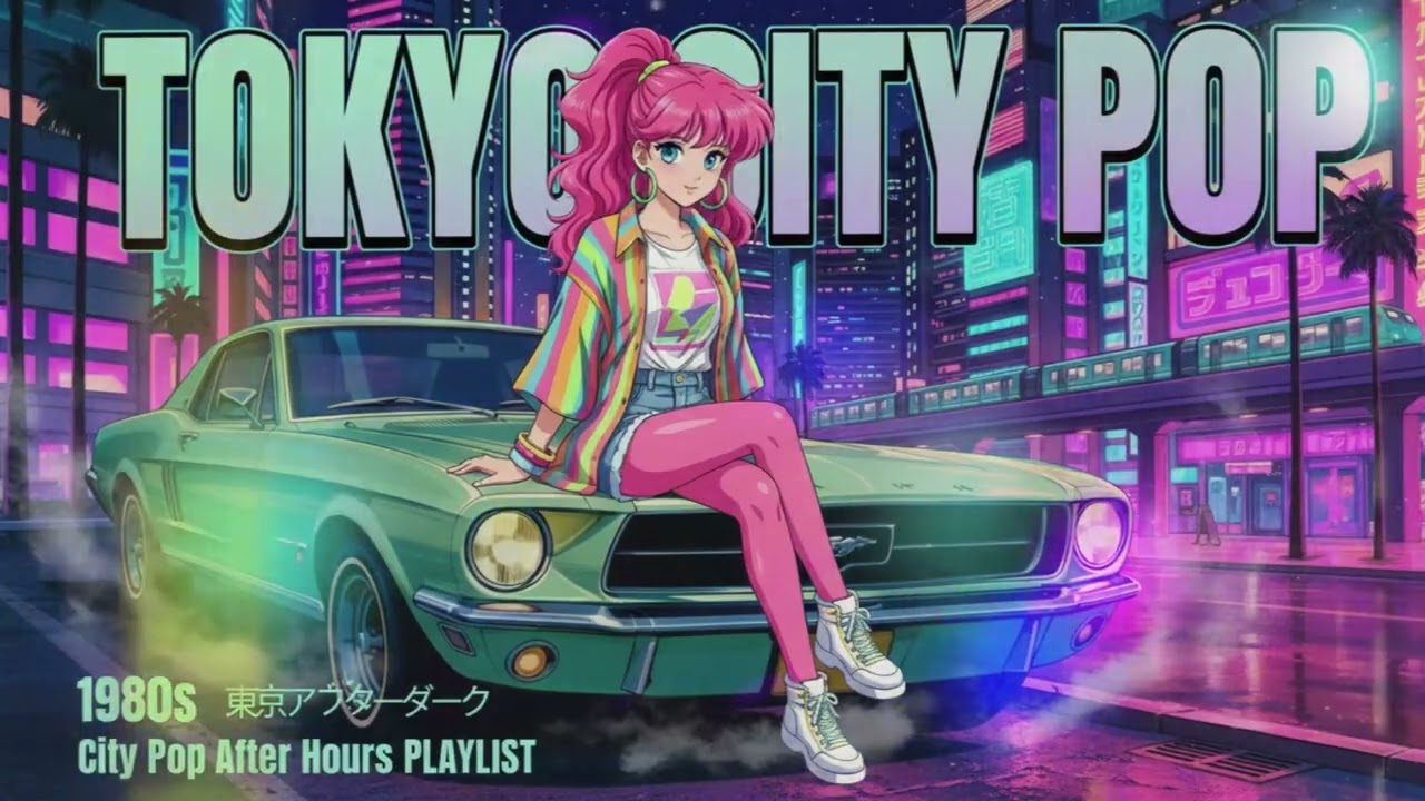 Chill City Pop 1980s Japan シティポップ | Tokyo Drive 夜の音楽 – Japanese Retro Pop Full Album