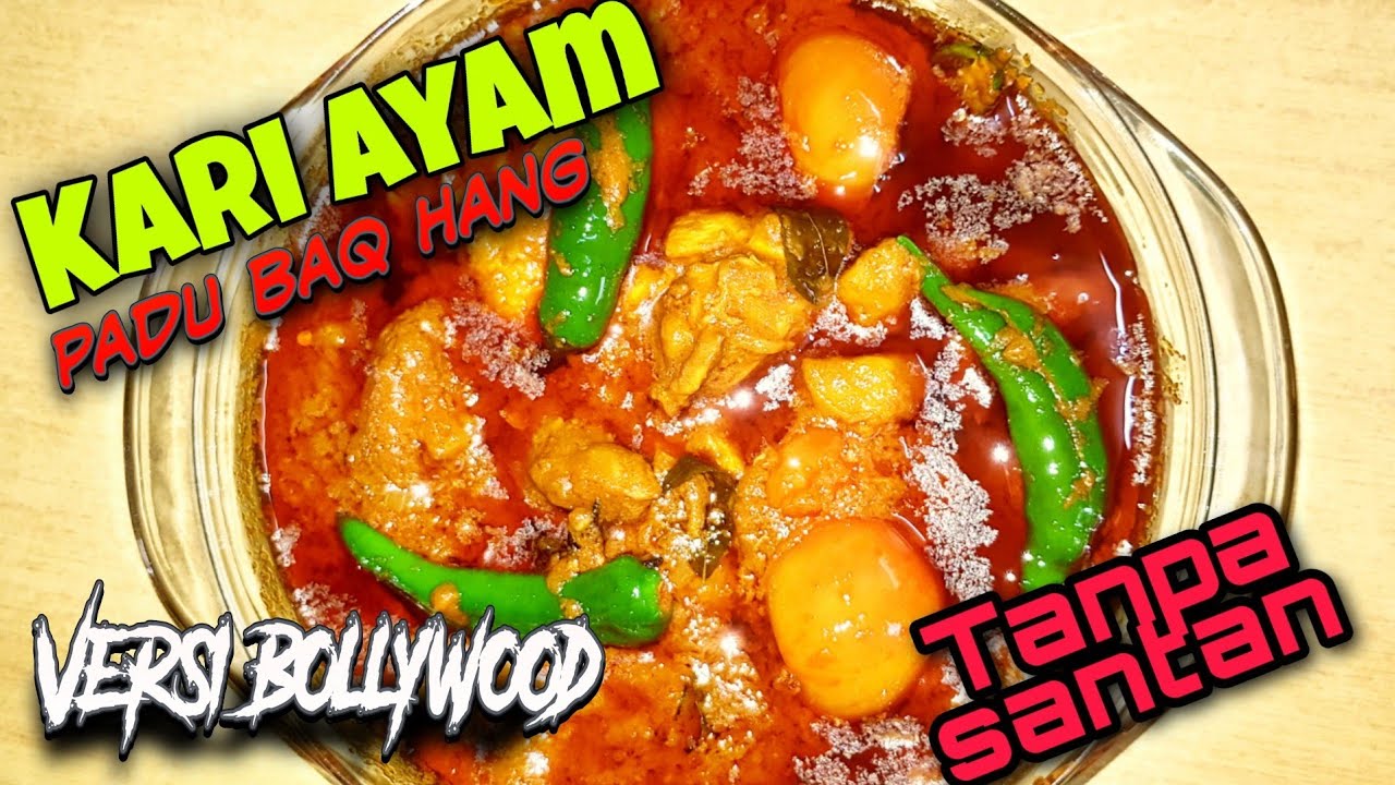 Kari Ayam Tanpa Santan / KARI KEPALA IKAN TANPA SANTAN - Mek Jue's