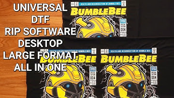 DTF RIP SOFTWARE UNIVERSAL DESKTOP & LARGE FORMAT ALL IN ONE