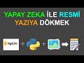 Transcribing Images with Artificial Intelligence | Yapay Zeka ile Resmi Yazıya Dökmek (Hugging Face)