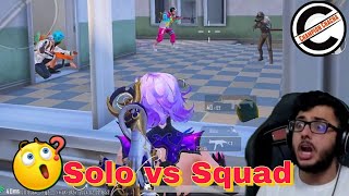 Solo vs Squad me Clutch revenge Rhyming #championchacha #bgmi #funny #commentary #gameplay