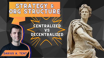 Centralized vs Decentralized | How Strategy influences Org Structure | Centralised vs Decentralised