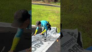 Un tip más para los ruferos como instalar el papel sintético #ruferos #ruferodenuevayork #roofing