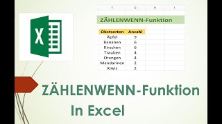 ZÄHLENWENN Funktion in Excel schnell und einfach erklärt