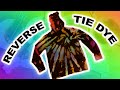 REVERSE TIE DYE | Reverse Tie Dying for Beginners