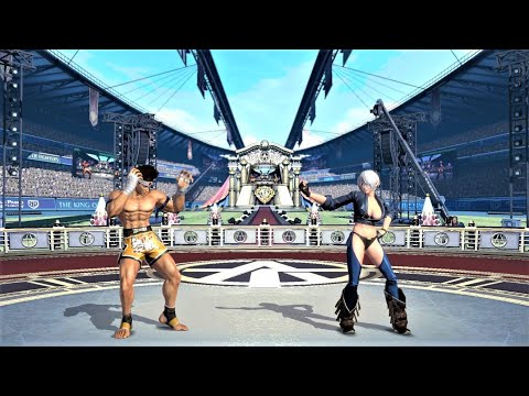 Joe Higashi vs Angel (Hardest AI) - KOF XIV